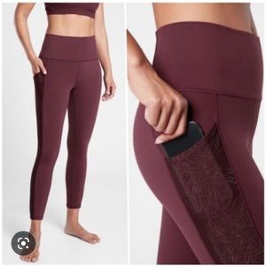 Athleta Lace Salutation Stash and Aerial Lace Bra